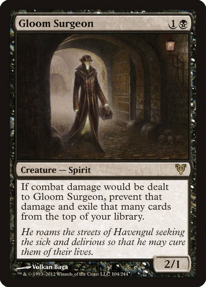Gloom Surgeon [Avacyn Restored] | The CG Realm
