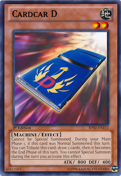 Cardcar D [BP02-EN112] Rare | The CG Realm