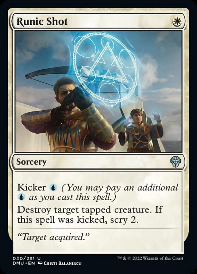 Runic Shot [Dominaria United] | The CG Realm