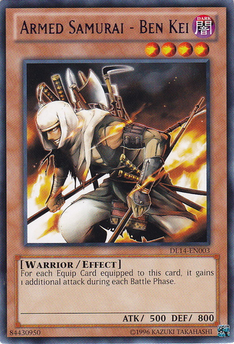 Armed Samurai - Ben Kei (Blue) [DL14-EN003] Rare | The CG Realm
