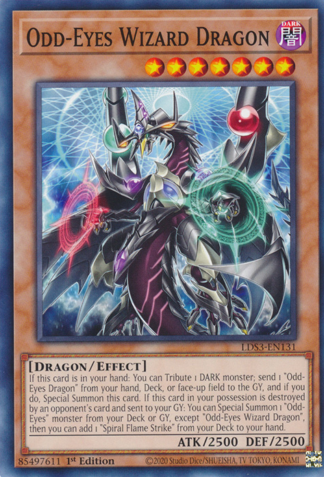 Odd-Eyes Wizard Dragon [LDS3-EN131] Common | The CG Realm