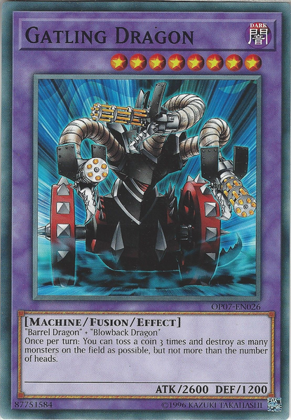 Gatling Dragon [OP07-EN026] Common | The CG Realm