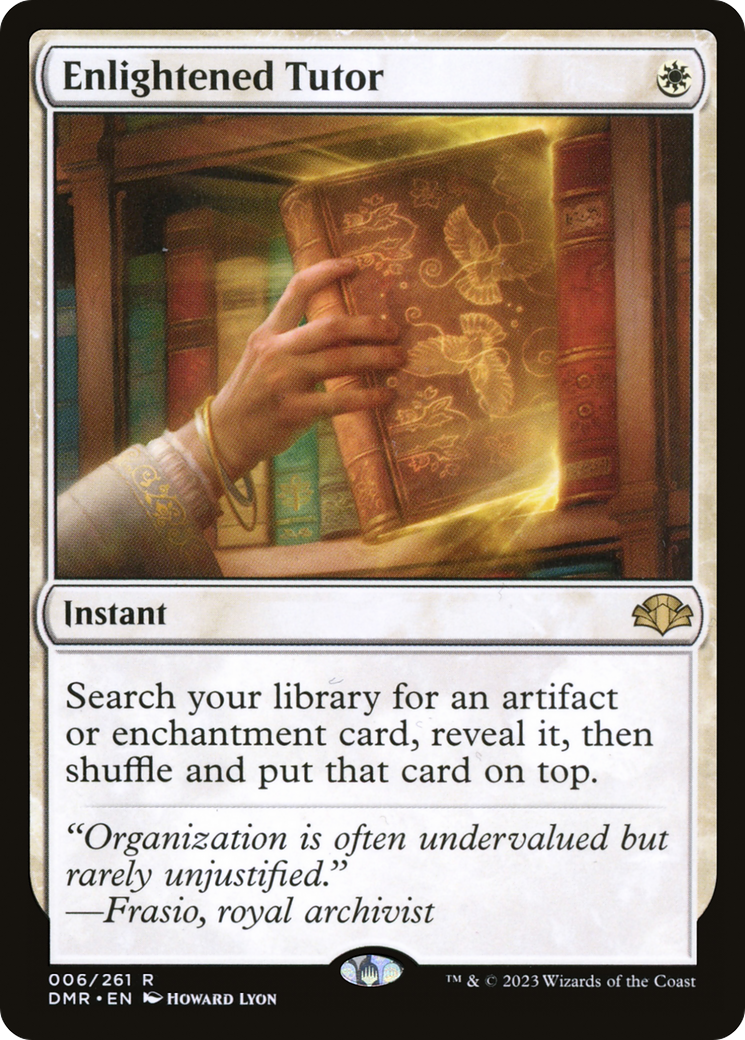 Enlightened Tutor [Dominaria Remastered] | The CG Realm