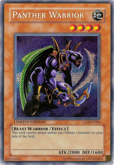 Panther Warrior [CT2-EN006] Secret Rare | The CG Realm