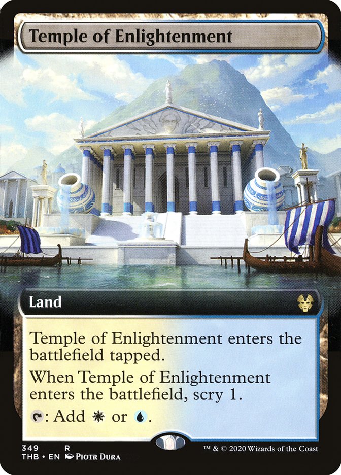 Temple of Enlightenment (Extended Art) [Theros Beyond Death] | The CG Realm