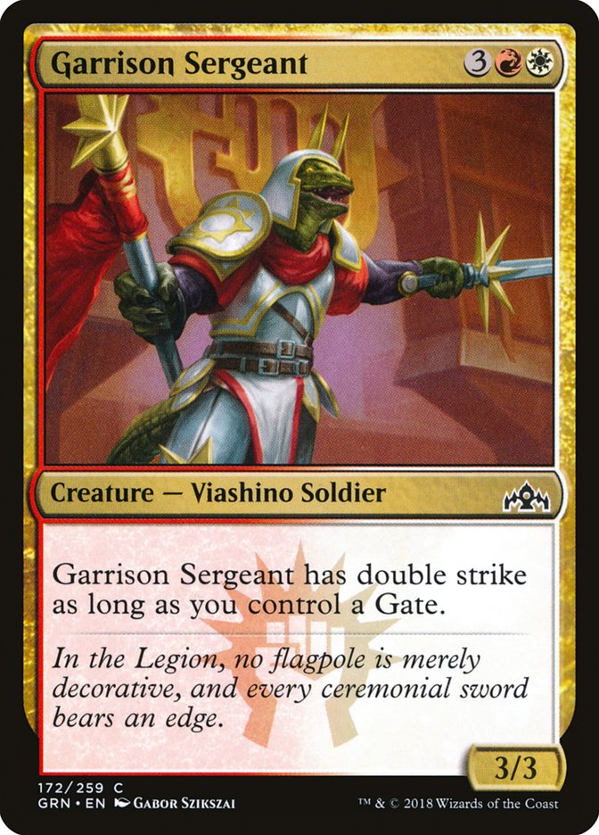 Garrison Sergeant [Guilds of Ravnica] | The CG Realm