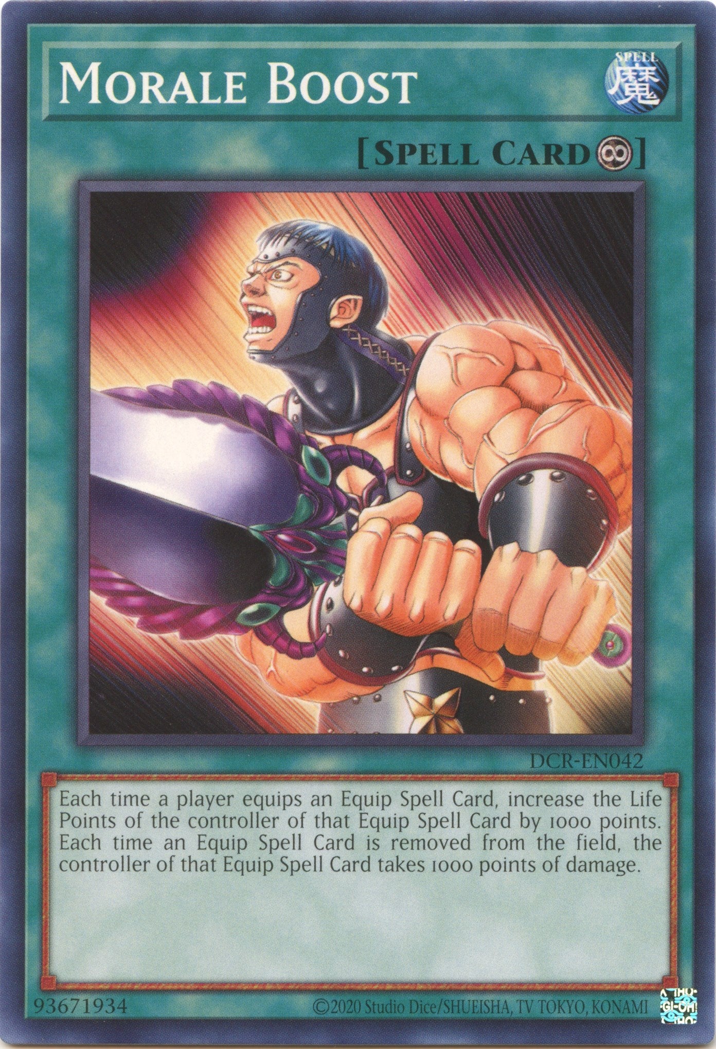 Morale Boost (25th Anniversary) [DCR-EN042] Common | The CG Realm