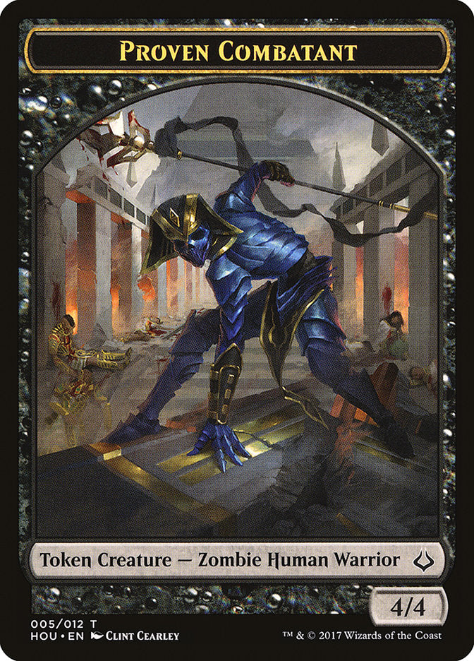 Proven Combatant Token [Hour of Devastation Tokens] | The CG Realm