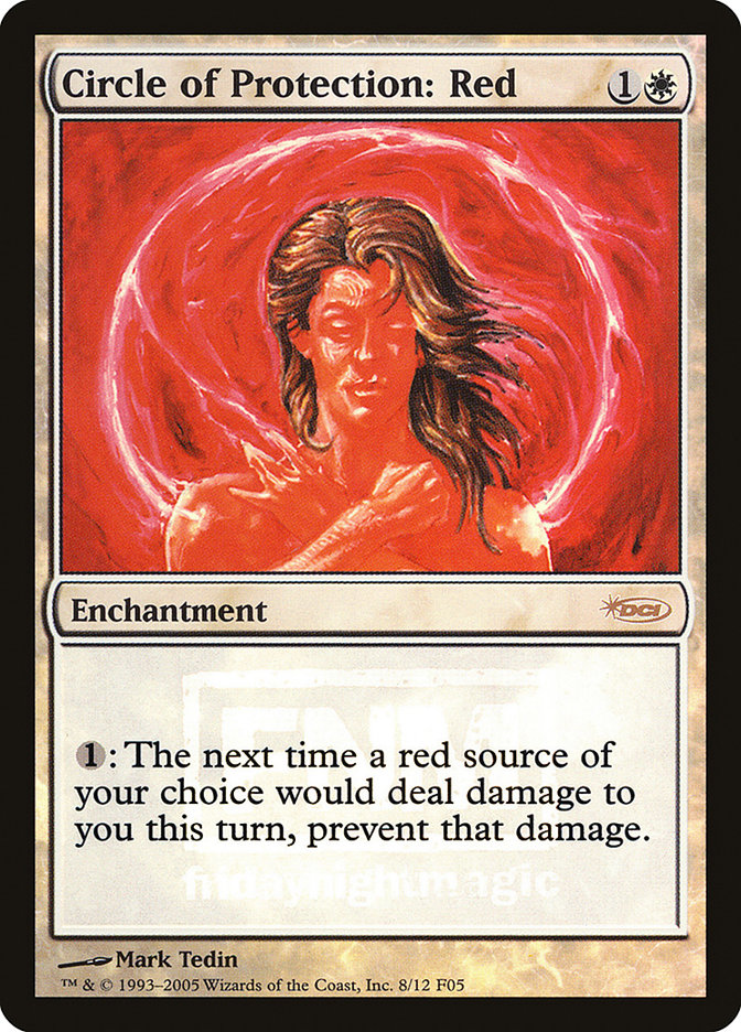 Circle of Protection: Red [Friday Night Magic 2005] | The CG Realm
