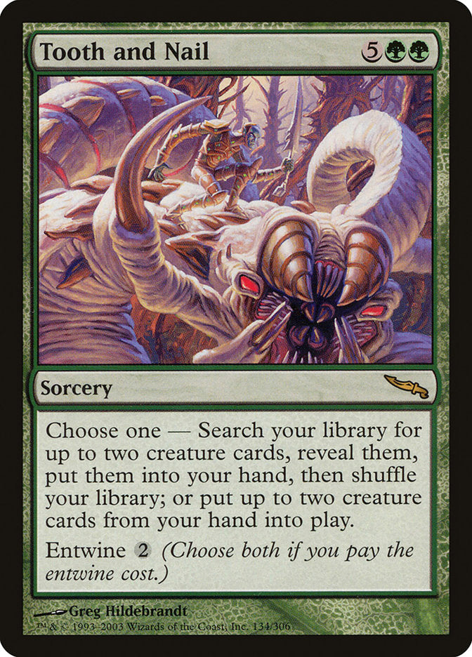Tooth and Nail [Mirrodin] | The CG Realm