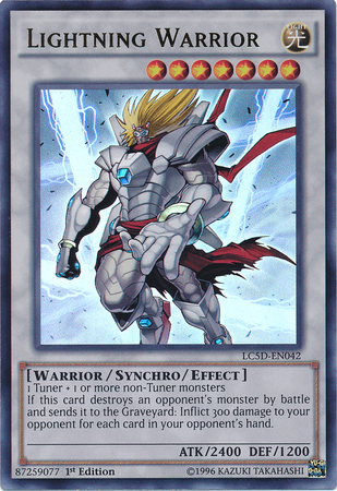 Lightning Warrior [LC5D-EN042] Ultra Rare | The CG Realm
