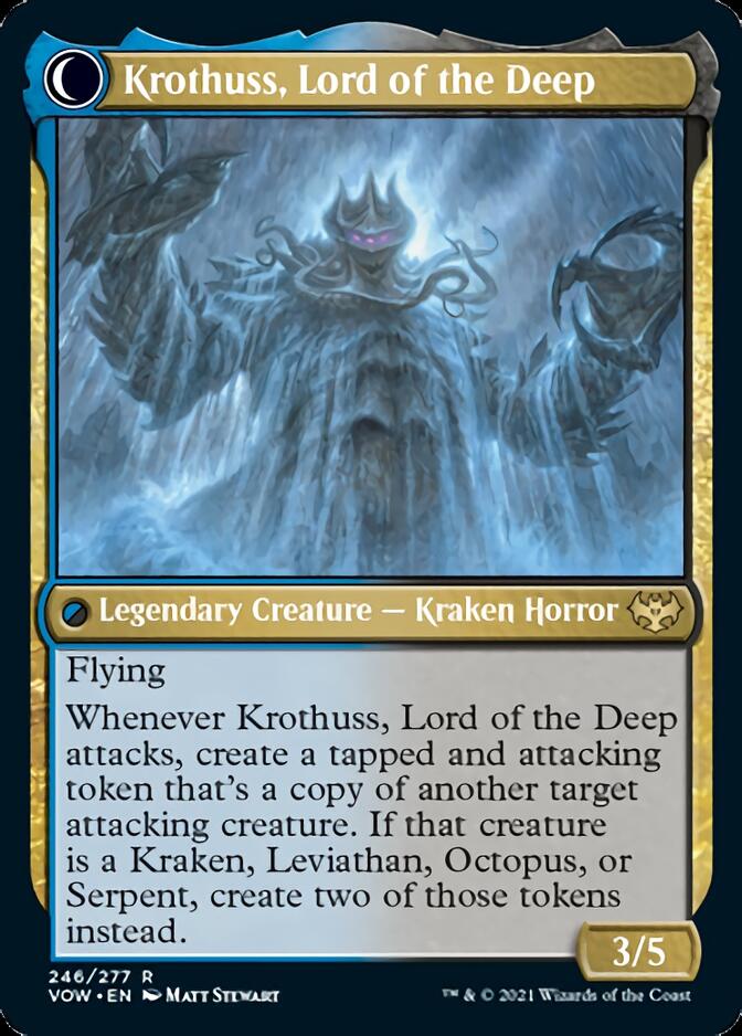 Runo Stromkirk // Krothuss, Lord of the Deep [Innistrad: Crimson Vow] | The CG Realm