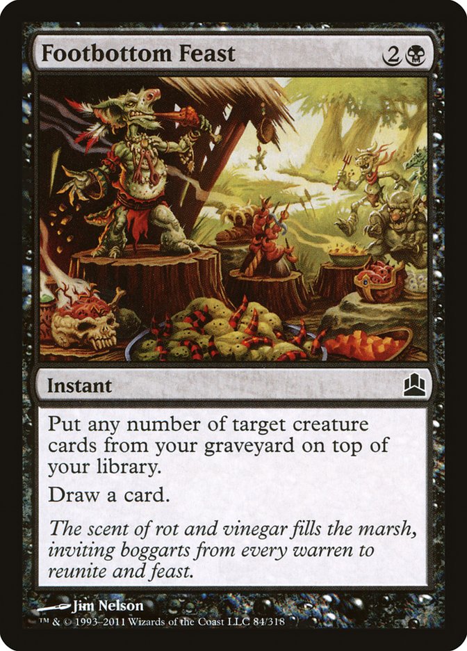 Footbottom Feast [Commander 2011] | The CG Realm