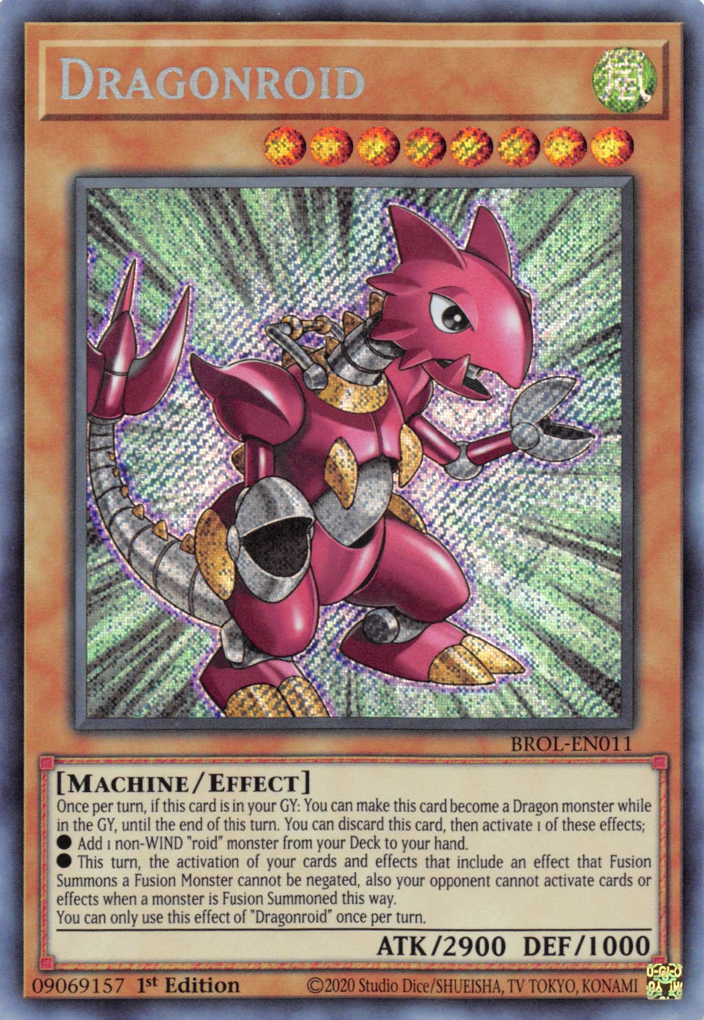 Dragonroid [BROL-EN011] Secret Rare | The CG Realm