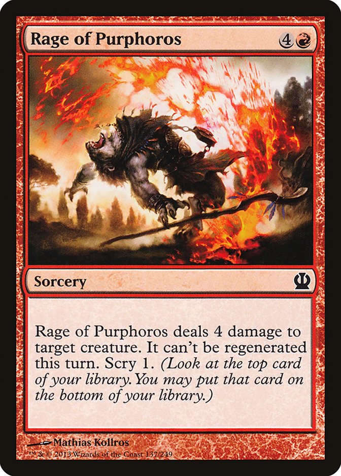 Rage of Purphoros [Theros] | The CG Realm