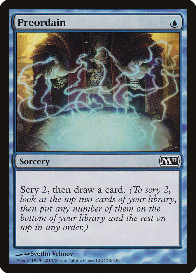 Preordain [Magic 2011] | The CG Realm