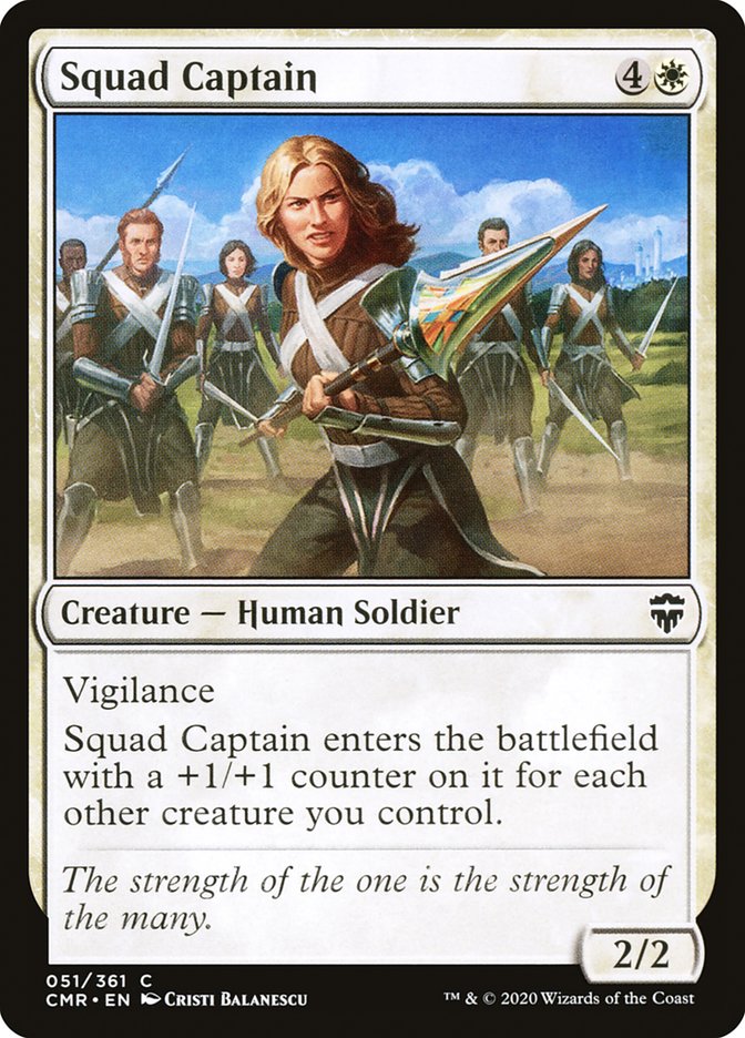 Squad Captain [Commander Legends] | The CG Realm