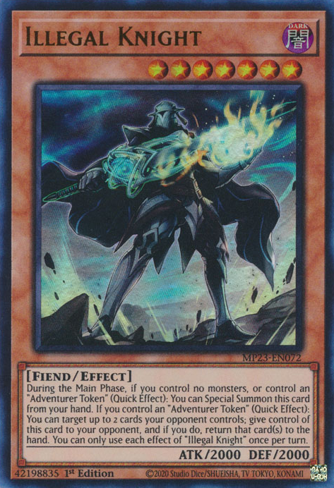 Illegal Knight [MP23-EN072] Ultra Rare | The CG Realm