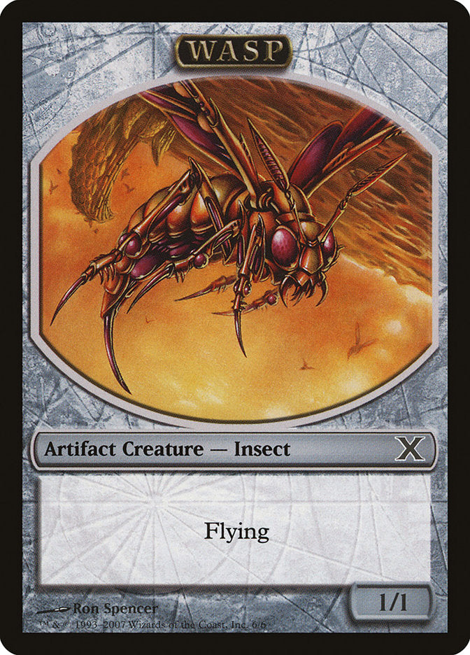 Wasp Token [Tenth Edition Tokens] | The CG Realm