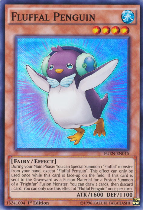 Fluffal Penguin [FUEN-EN015] Super Rare | The CG Realm