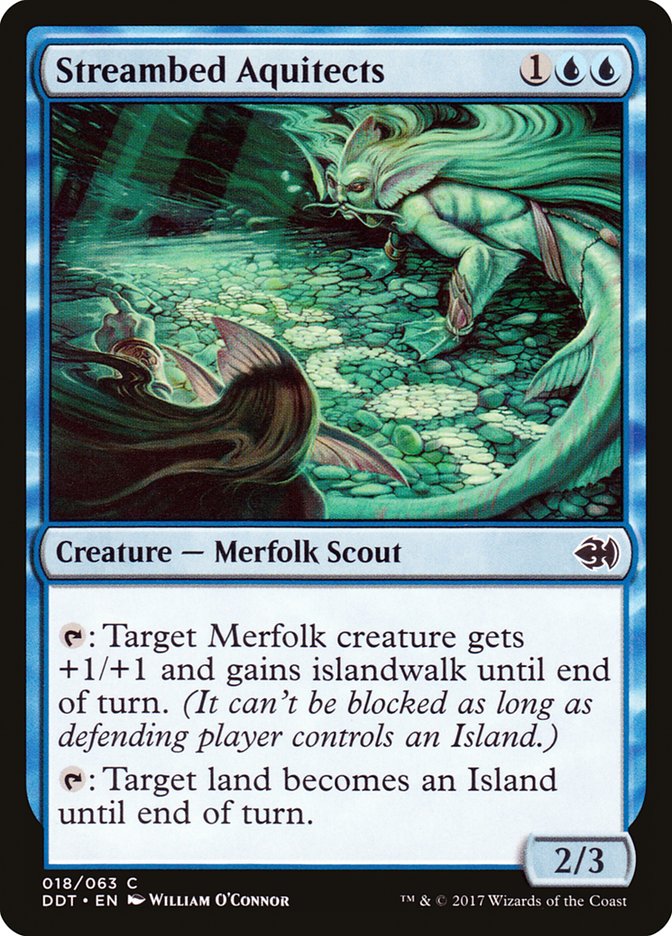 Streambed Aquitects [Duel Decks: Merfolk vs. Goblins] | The CG Realm