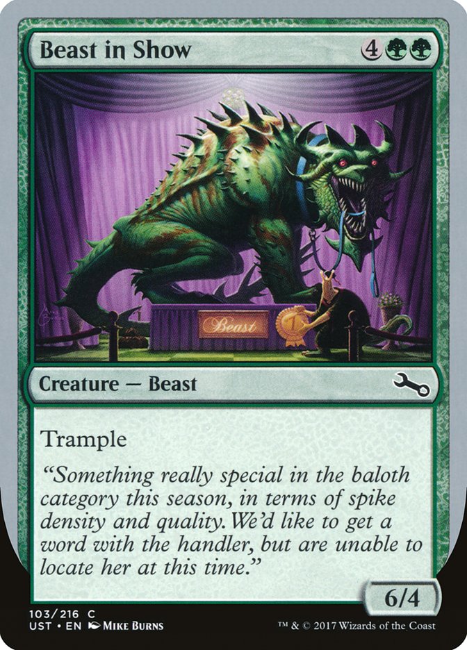 Beast in Show ("Something really special...") [Unstable] | The CG Realm