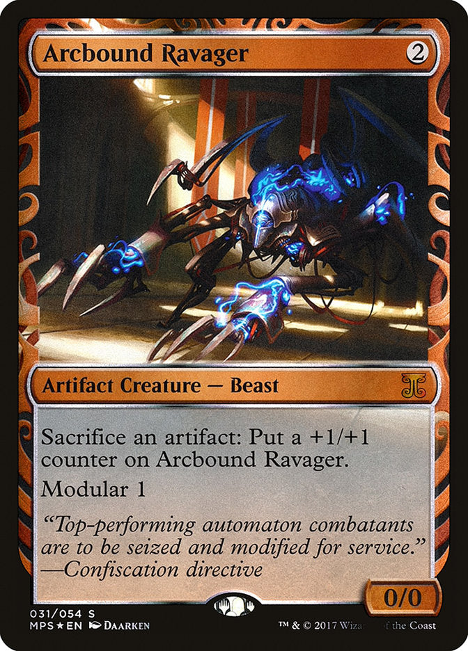 Arcbound Ravager [Kaladesh Inventions] | The CG Realm