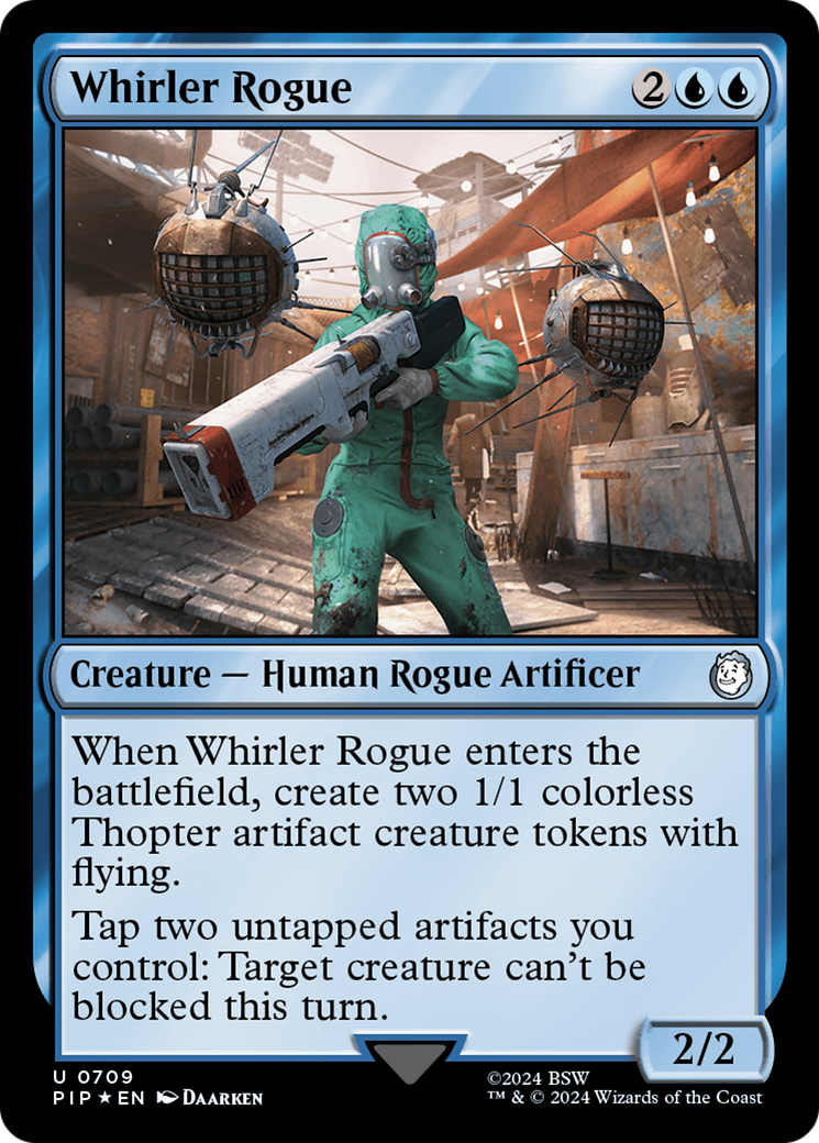 Whirler Rogue (Surge Foil) [Fallout] | The CG Realm