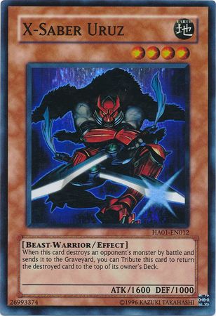 X-Saber Uruz [HA01-EN012] Super Rare | The CG Realm