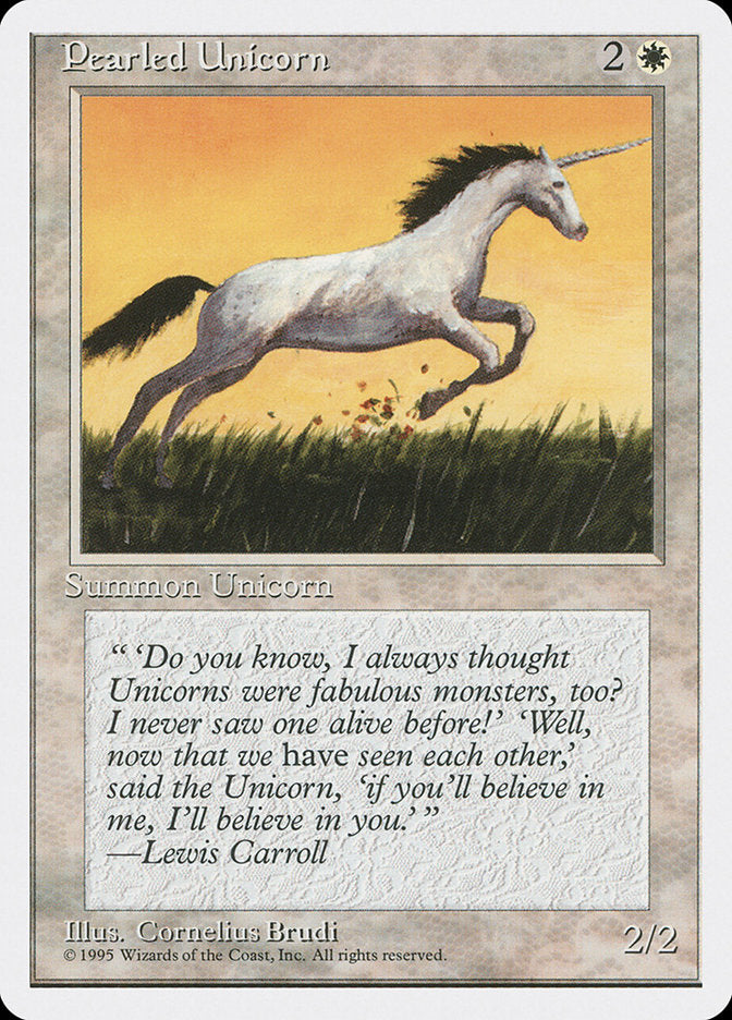 Pearled Unicorn [Fourth Edition] | The CG Realm