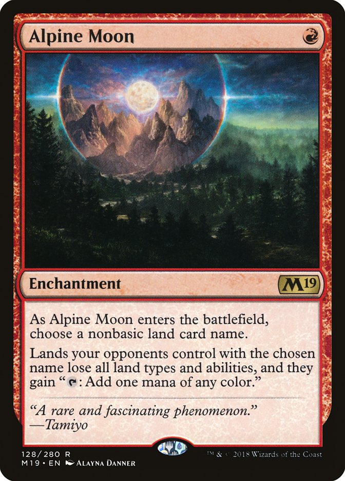 Alpine Moon [Core Set 2019] | The CG Realm