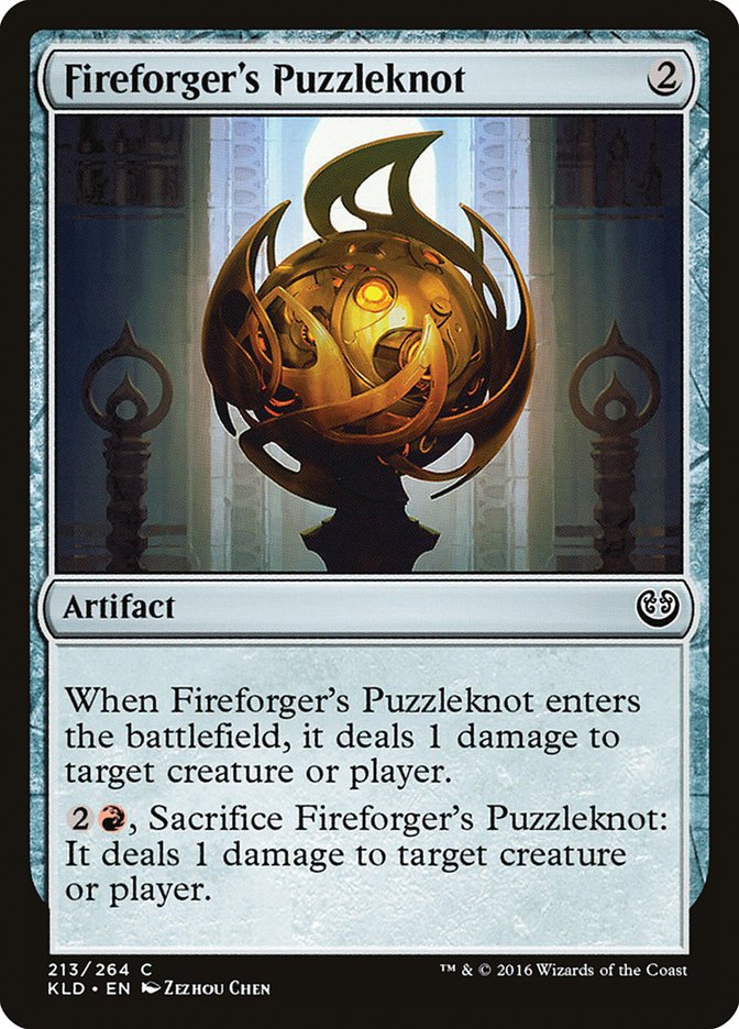 Fireforger's Puzzleknot [Kaladesh] | The CG Realm