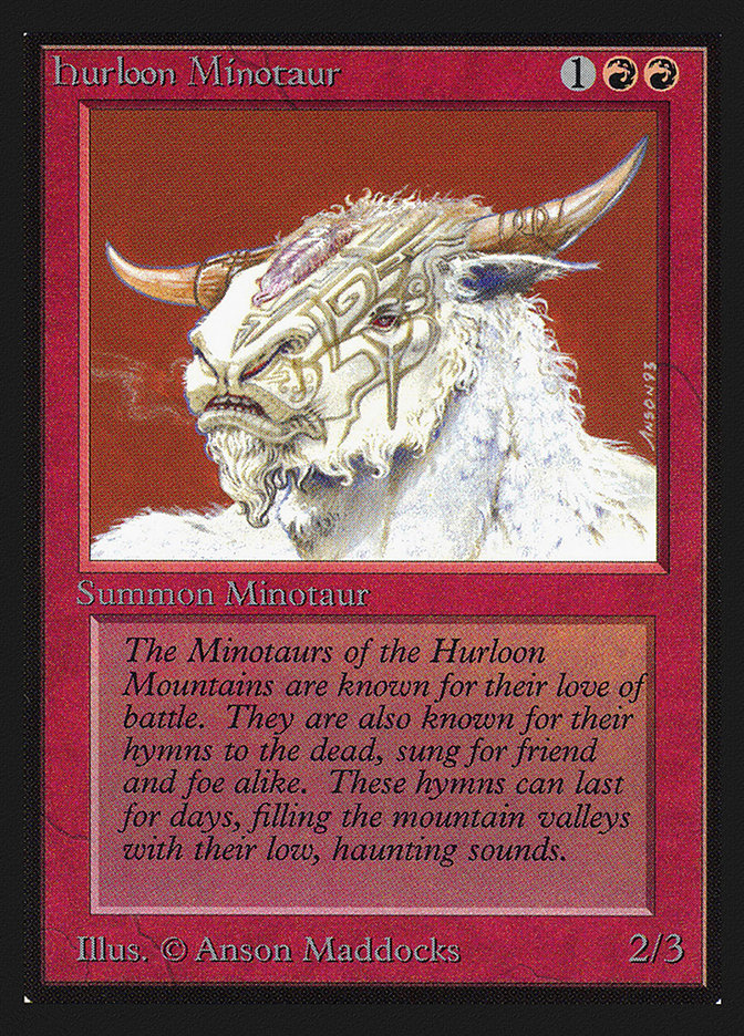 Hurloon Minotaur [Collectors' Edition] | The CG Realm