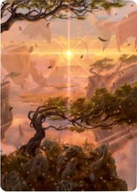 Windswept Heath Art Card [Zendikar Rising Art Series] | The CG Realm