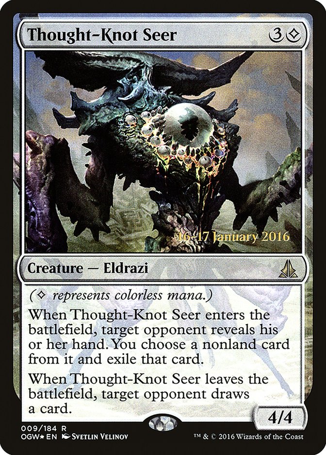 Thought-Knot Seer [Oath of the Gatewatch Prerelease Promos] | The CG Realm