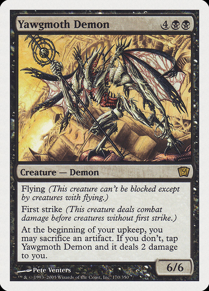 Yawgmoth Demon [Ninth Edition] | The CG Realm