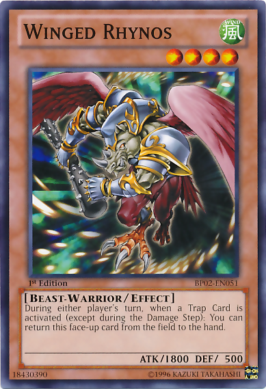 Winged Rhynos [BP02-EN051] Mosaic Rare | The CG Realm