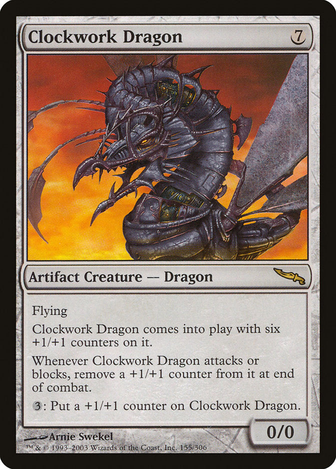 Clockwork Dragon [Mirrodin] | The CG Realm