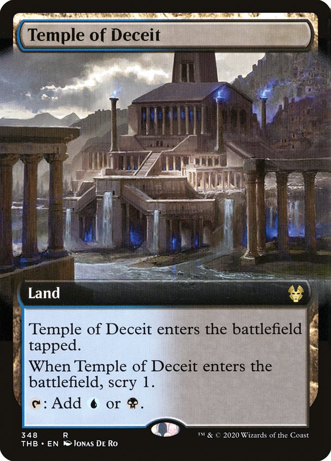 Temple of Deceit (Extended Art) [Theros Beyond Death] | The CG Realm