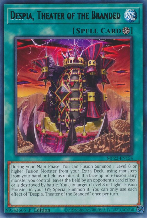Despia, Theater of the Branded [MP22-EN154] Rare | The CG Realm