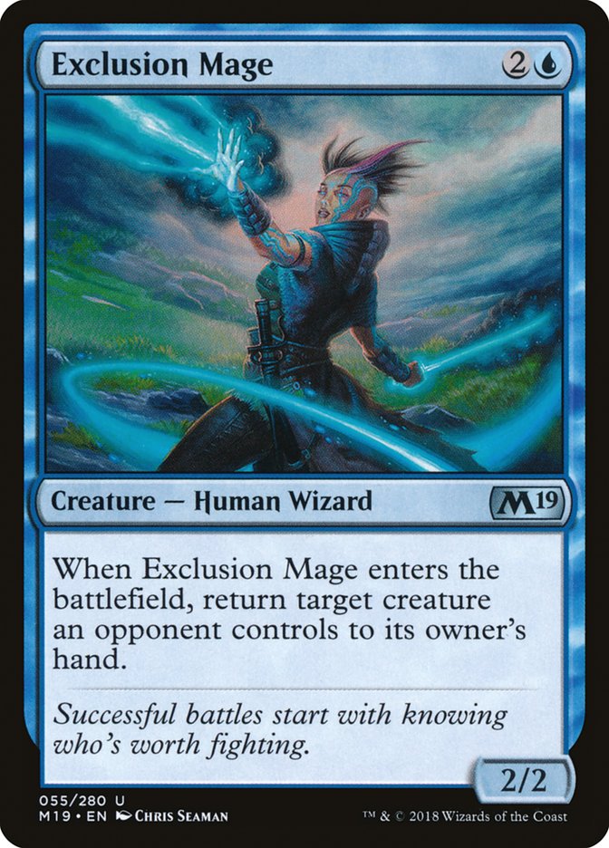 Exclusion Mage [Core Set 2019] | The CG Realm