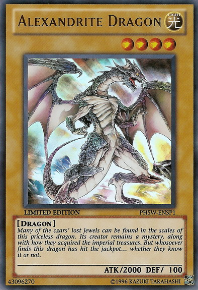 Alexandrite Dragon [PHSW-ENSP1] Ultra Rare | The CG Realm