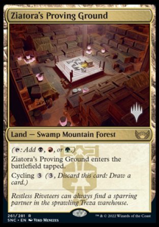 Ziatora's Proving Ground (Promo Pack) [Streets of New Capenna Promos] | The CG Realm