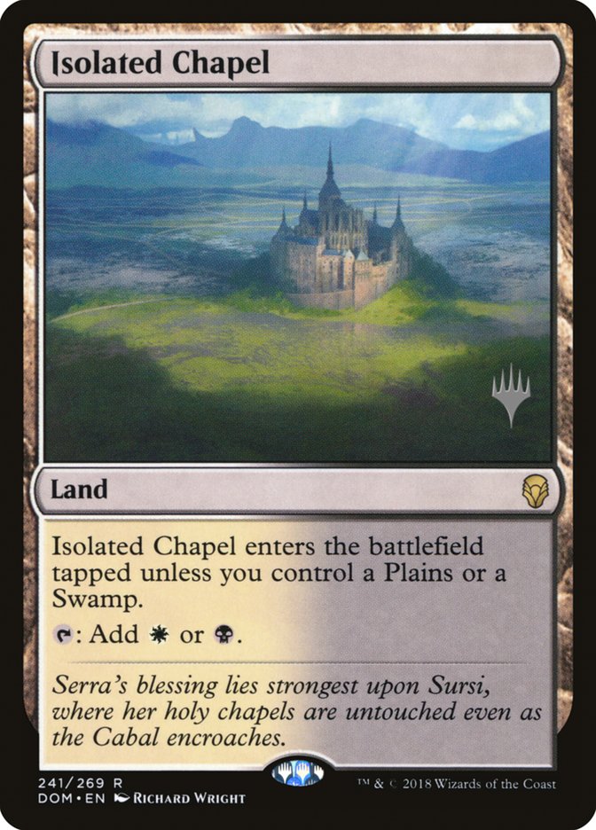Isolated Chapel (Promo Pack) [Dominaria Promos] | The CG Realm