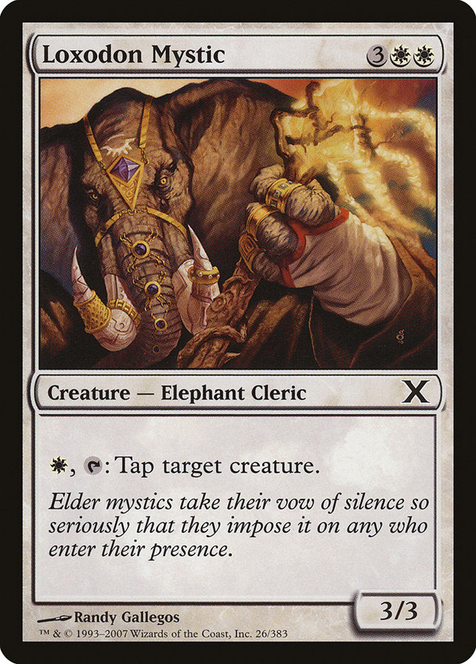 Loxodon Mystic [Tenth Edition] | The CG Realm