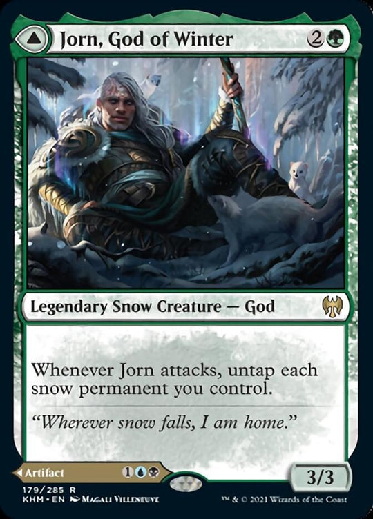 Jorn, God of Winter (KHM-179) - Kaldheim: (snow)