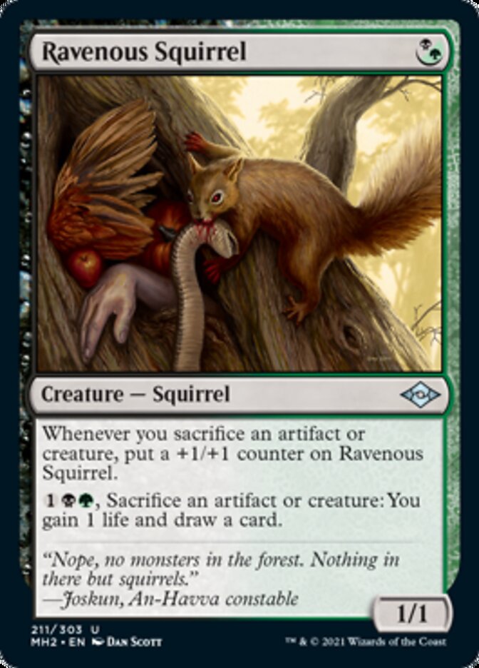 Ravenous Squirrel [Modern Horizons 2] | The CG Realm
