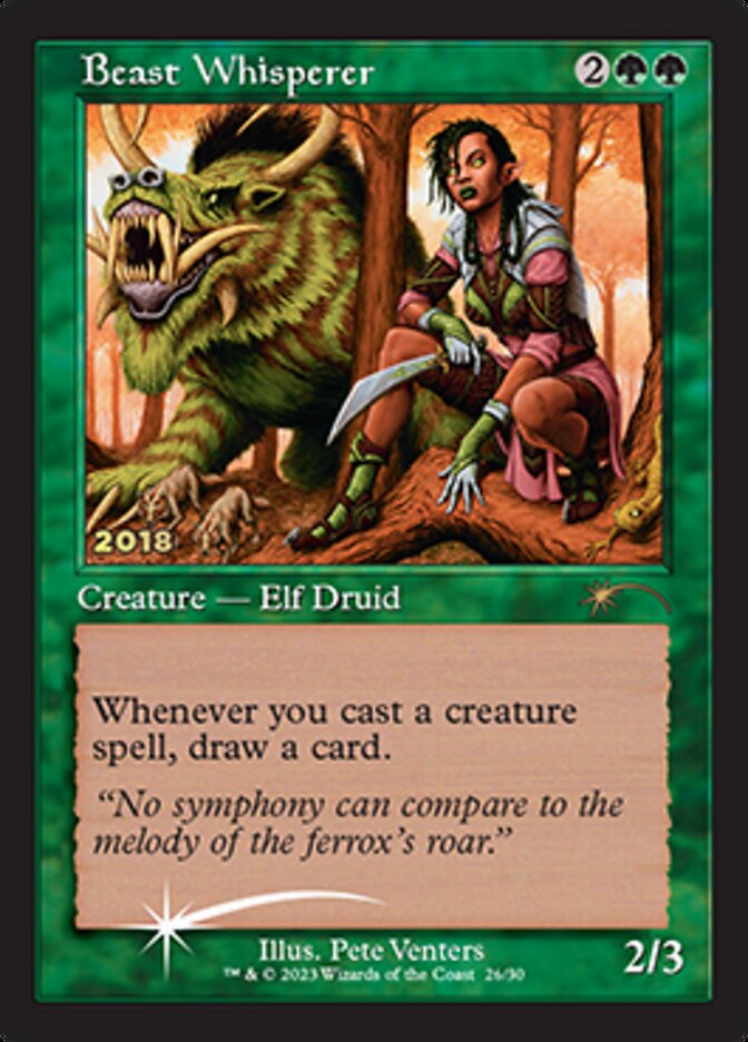 Beast Whisperer [30th Anniversary Promos] | The CG Realm