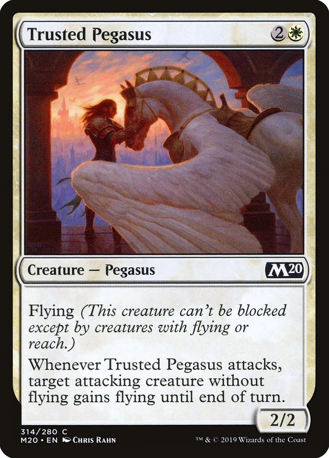 Trusted Pegasus [Core Set 2020] | The CG Realm