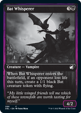 Bat Whisperer [Innistrad: Double Feature] | The CG Realm